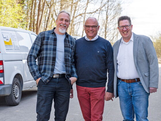 Sebastian Stoll, Niels Wittorf, Thomas Weist – Geschäftsleitung